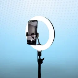 Trépied téléphone Soft ring light