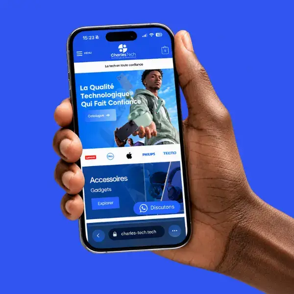 Mockup Telephone-portable